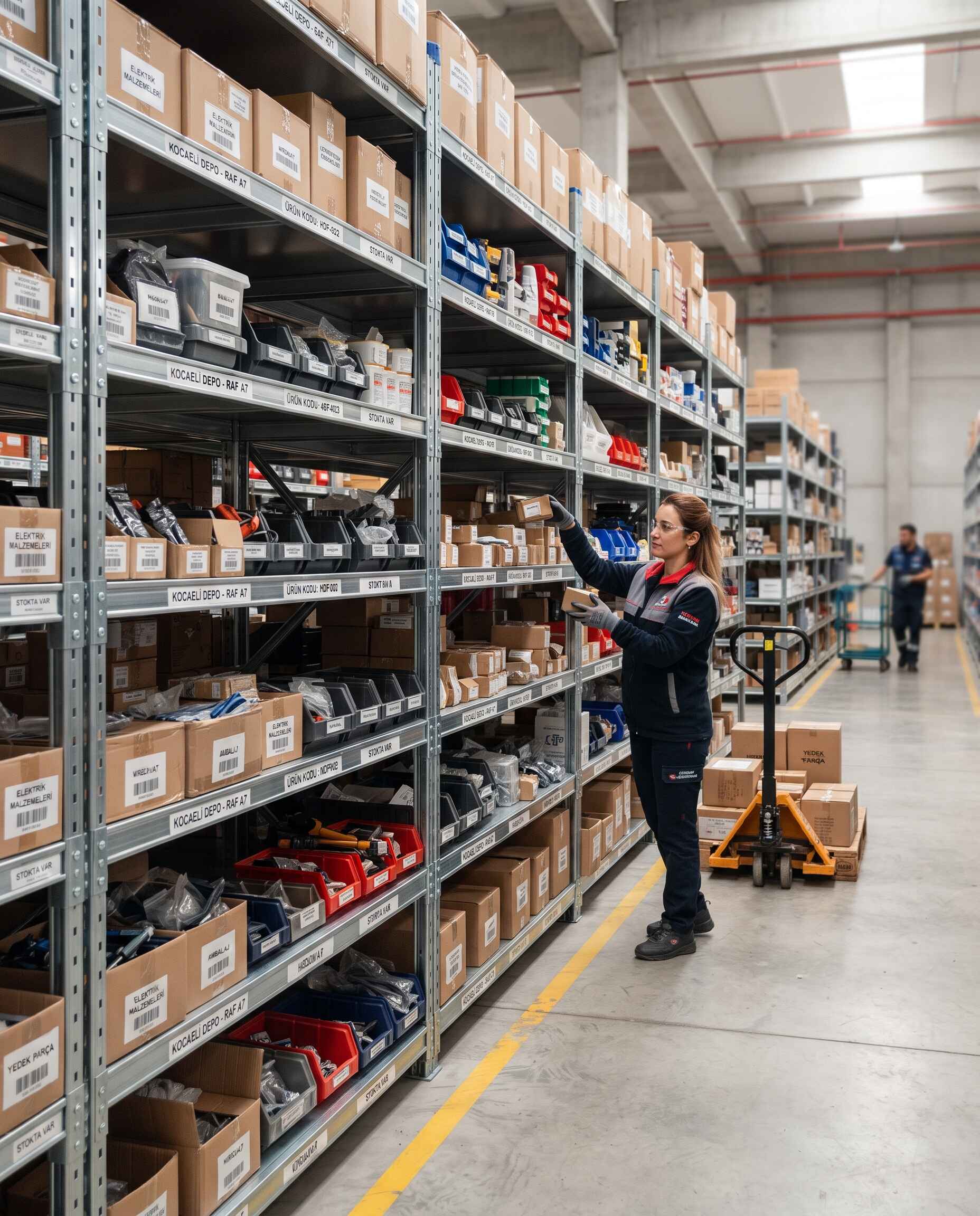 Hafif Depolama Raf Sistemleri
