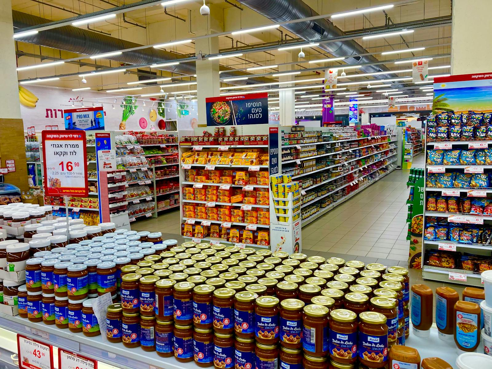 Market raf sistemleri - gondol ve duvar tipi mağaza rafları